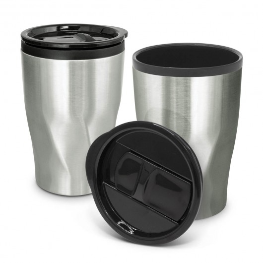Stainless Steel Whirl Coffee Cups